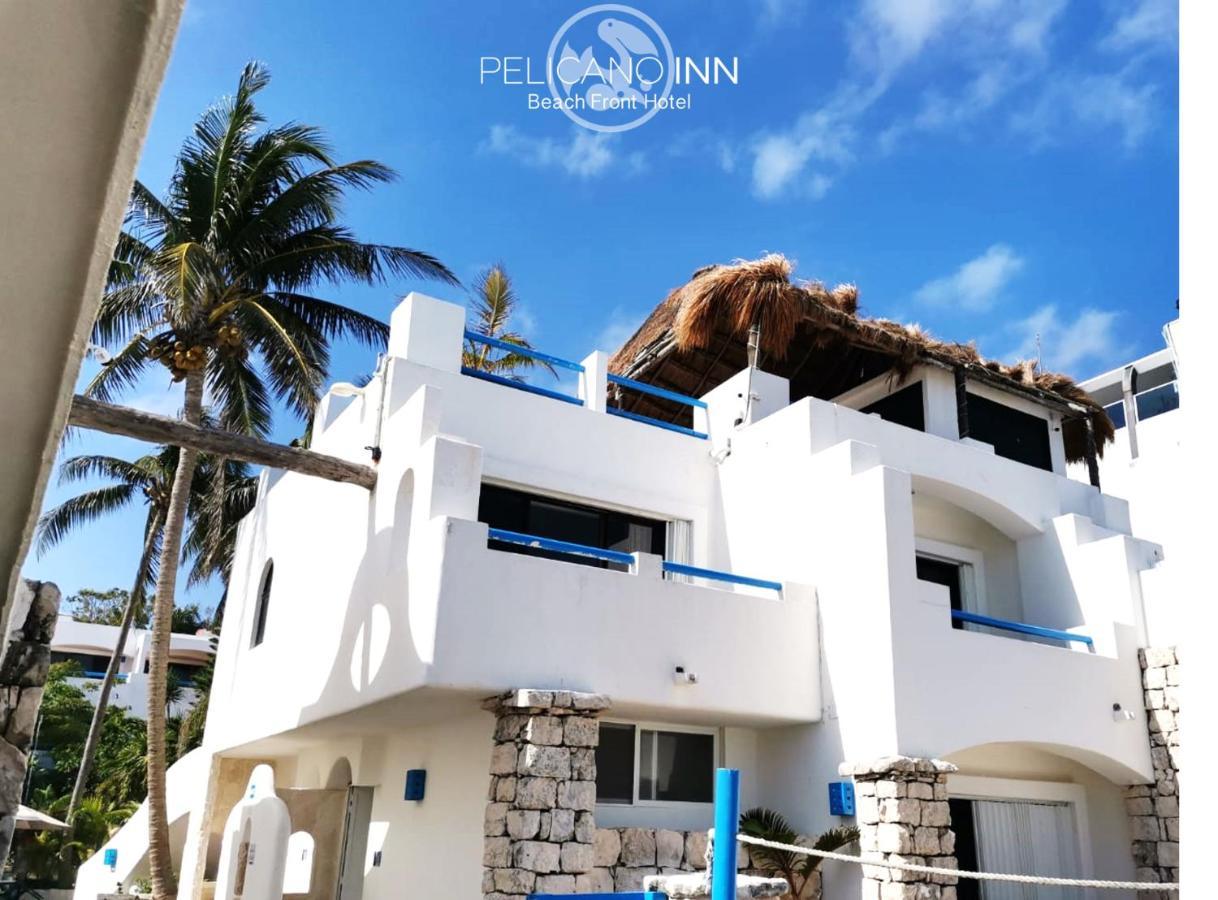 Pelicano Inn Playa Del Carmen - Beachfront Hotel Eksteriør billede